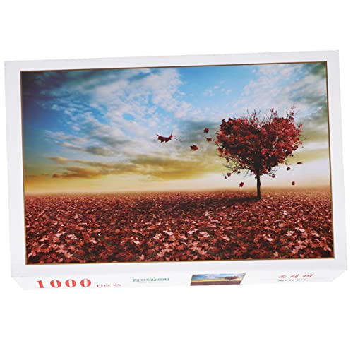 CORHAD 1 Satz Papierpuzzle-Landschaft Denksport-rätsel Zum Selbermachen 3D-Puzzles Puzzle-Spielzeug Für Kinder Kinderpuzzle Gehirnspielzeug 3D-Architektur-Puzzle 1000 Landschaftspuzzle von CORHAD