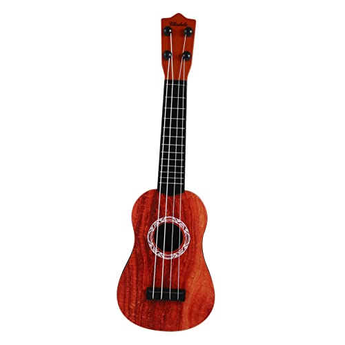 CORHAD 1 Satz Ukulele Kinderspielzeug kinderinstrumente Musikalisches Gitarrenspielzeug kleine Gitarre Spielzeuge Jungs-Spielzeug Spielzeug für Musikinstrumente Anfängerinstrument Holz von CORHAD