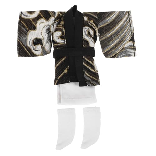 CORHAD 1 Set Babykleidung Kimono Set Plüschpuppenkleidung Puppenkostümzubehör Stofffiguren Spielzeugzubehör Plüschpuppenanzug Puppenverkleidungskostüm Japanische von CORHAD