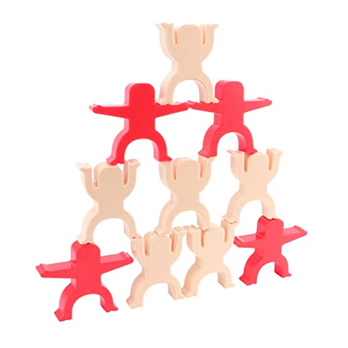 CORHAD 1 Set Balance Bausteine Bausteine ​​Für Kinder Sicheres Spielzeug Holzspielzeug Stapelspiel Spielzeug Kognitives Spielzeug Kinderspielzeug Kinderspielzeug Pädagogisches von CORHAD