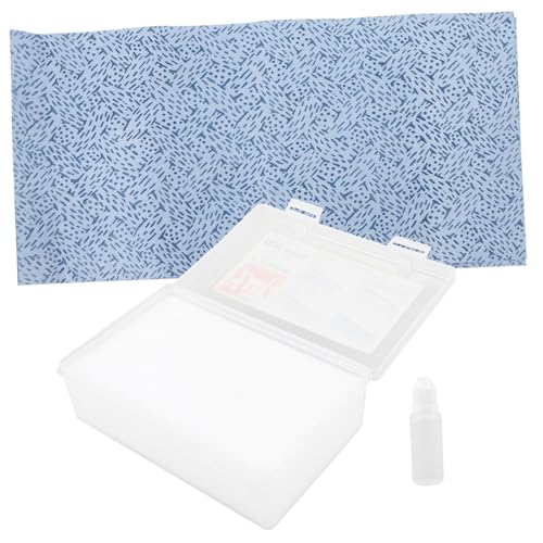 CORHAD 1 Set Box Wasseraufkleber Einweichbox Werkzeug Für Hobby Modell Wasseraufkleber Koffer Modell Handwerk Werkzeuge Hobby Modell Werkzeugkoffer Für Wasser Abziehbilder Modell von CORHAD