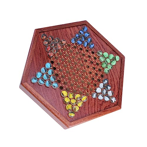 CORHAD 1 Set Chinese Checkers Board Game Klassische Schachbrett Spiel Set Für Kinder von CORHAD