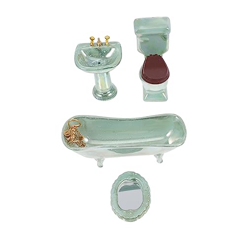 CORHAD 1 Set Keramik Badezimmer Modell Miniatur Modell Puppenhaus Ornament Kind Spielzeug von CORHAD