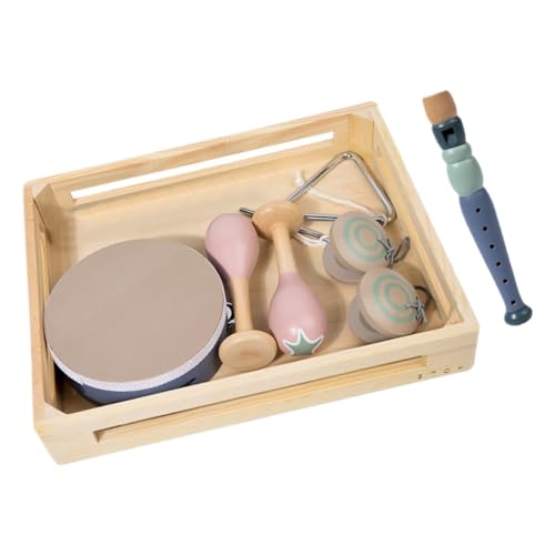 CORHAD 1 Set Kleinkind Musikinstrument Set Musikspielzeug Glocken Spielzeug Kinder Schlaginstrument Musikinstrument Spielzeug Partyglocken Kinder Handschüttelglocke Tragbare von CORHAD