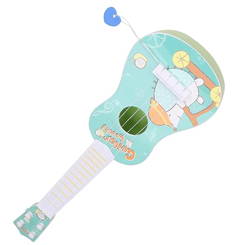 CORHAD 1 Stück 4 Saiten Mini-Gitarre Gitarreninstrument Spielzeug Musikspielzeug Für Kindergitarre Musikspielzeuggitarre Kinderspielzeug Ukulele Gitarrenspielzeug Für Kinder Blue von CORHAD