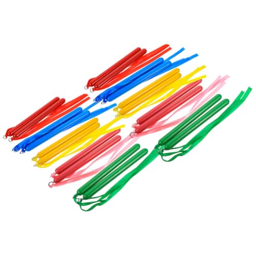 CORHAD 10 Paare Rhythmus Sticks für Bunte Percussion musikinstrumente mit Abgerundeten Kanten Sichere Langlebige Nylon Kunststoffstäbe Pädagogisches Musikspielzeug für Kleinkinder zum CORHAD 10 Paare Rhythmus Sticks für Bunte Percussion musikinstrumente mit Abgerundeten Kanten Sichere Langlebige Nylon Kunststoffstäbe Pädagogisches Musikspielzeug für Kleinkinder zum von CORHAD