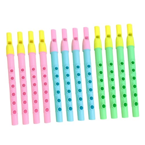 CORHAD 12 Stück Teiliges Bunte Mini blockflöten für Leichte Kunststoffflöten für Anfänger Einfache Handhabung Fördert Fingerfertigkeit und Musikalische Koordination für Zufällige Farbe CORHAD 12 Stück Teiliges Bunte Mini blockflöten für Leichte Kunststoffflöten für Anfänger Einfache Handhabung Fördert Fingerfertigkeit und Musikalische Koordination für Zufällige Farbe von CORHAD