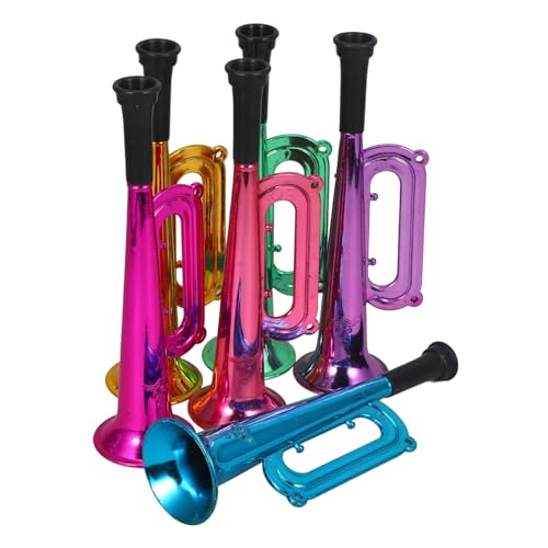 CORHAD 12 Stück Teiliges Kunststoff Trompeten Laute Noise Maker für Fußballspiele und Partys Buntes Fanfare Horn Einfache Handhabung Leicht und Tragbar für Fans CORHAD 12 Stück Teiliges Kunststoff Trompeten Laute Noise Maker für Fußballspiele und Partys Buntes Fanfare Horn Einfache Handhabung Leicht und Tragbar für Fans von CORHAD