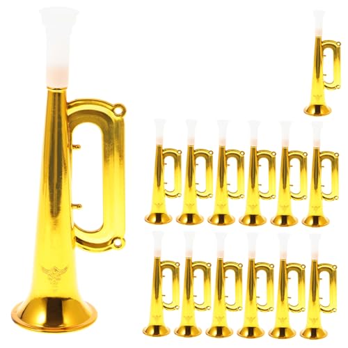 CORHAD 14 Stück Teiliges Kunststoff Tröten Cheerleader Trompete Prop für Sportfans Partygeburtstag Musikförderung Sicher und Robust CORHAD 14 Stück Teiliges Kunststoff Tröten Cheerleader Trompete Prop für Sportfans Partygeburtstag Musikförderung Sicher und Robust von CORHAD