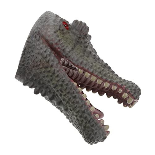 CORHAD 1Stk Dinosaurier-Marionetten-Handschuhe Tierische Fingerpuppen Tierkopf Handpuppe kinderspielzeug hühner Spielzeug Dinosaurierkopfspielzeug Spielzeug zum Fingerbeißen PVC von CORHAD