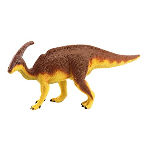 CORHAD 1Stk lebensechtes Dinosauriermodell Dino bastelset Desk Decoration Tierfigur Dekoration Desktop Dekoration Spielzeug lebensechtes Parasaurolophus-Modell von CORHAD