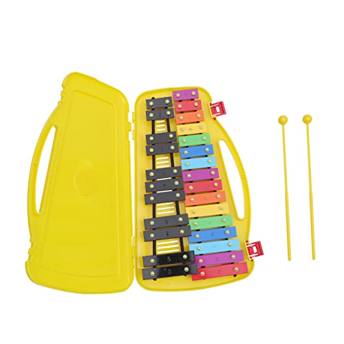 CORHAD 1stk Schlagzeug Pädagogisches Xylophon Xylophonschlägel Xylophon Mit 27 Tönen Xylophon Musikspielzeug Glockenspiel Xylophon Kinder-xylophon Musikalisches Spielzeug Plastik Colorful von CORHAD