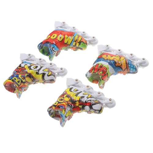 CORHAD 2 Mini Finger Rollschuhe Lifelike Simulation Skates für Fingerspitzen Geschicklichkeit Freizeit Zubehör für Brettspiele und Lernmodelle CORHAD 2 Mini Finger Rollschuhe Lifelike Simulation Skates für Fingerspitzen Geschicklichkeit Freizeit Zubehör für Brettspiele und Lernmodelle von CORHAD