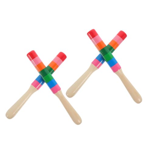 CORHAD 2 Paare Holz Rhythmusstäbe Musik Percussion Instrumente Kanten Sicher Langlebig Praktisch für Rhythmusübungen und Musikalische Früherziehung CORHAD 2 Paare Holz Rhythmusstäbe Musik Percussion Instrumente Kanten Sicher Langlebig Praktisch für Rhythmusübungen und Musikalische Früherziehung von CORHAD