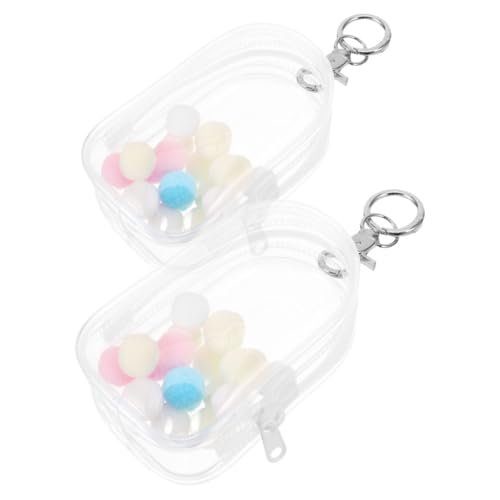 CORHAD 2 STÜCK Transparente Tasche mit Schlüsselanhänger PVC Figuren Aufbewahrungstasche für Puppen Tragbar Hochtransparent zum Ausstellen und Schutz von Sammelfiguren CORHAD 2 STÜCK Transparente Tasche mit Schlüsselanhänger PVC Figuren Aufbewahrungstasche für Puppen Tragbar Hochtransparent zum Ausstellen und Schutz von Sammelfiguren von CORHAD