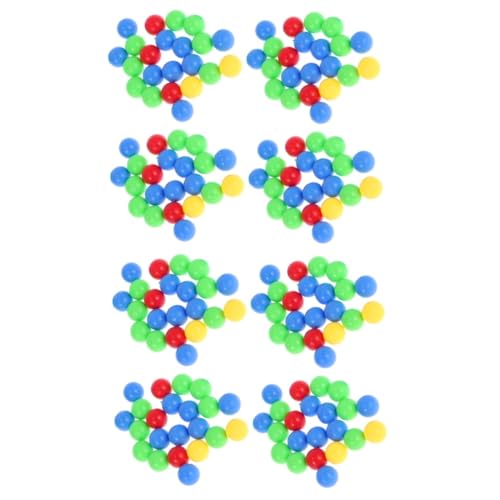 CORHAD 2 Stück 4 Murmeln Spiel Ersatzbälle Nilpferd Spielbälle Ersatzkugel Perlen Lernspielbälle Lieblingsspielperlen Spielperlen Für Ersatz Brettspielperlen Kunststoff von CORHAD