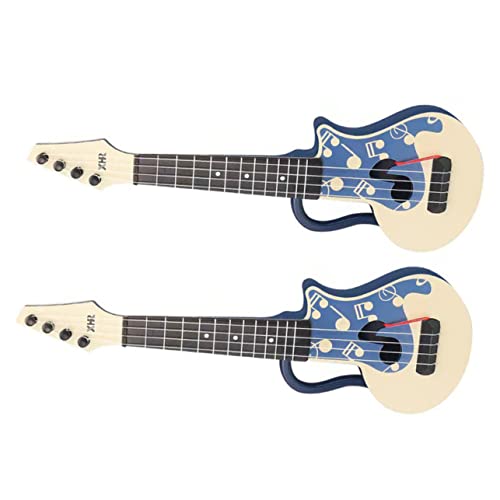 CORHAD 2 Stück Kinder Gitarre Ukulele Kinder Ukulele Zum Üben Kleinkind Ukulele Anfänger Ukulele Professionelle Ukulele Kinder Musikalisches Lernen Ukulele Für Kinder Ukulele Für von CORHAD