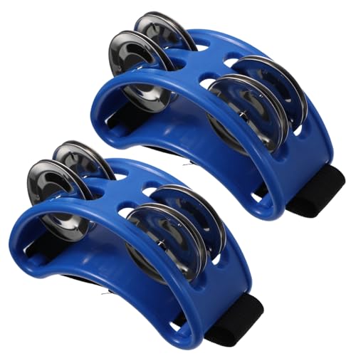 CORHAD 2 Stück Teiliges Fußschellen Jingles Tragbares Percussion Instrument für Rhythmusspielzeug für Karaoke Party und Musikalische Früherziehung CORHAD 2 Stück Teiliges Fußschellen Jingles Tragbares Percussion Instrument für Rhythmusspielzeug für Karaoke Party und Musikalische Früherziehung von CORHAD