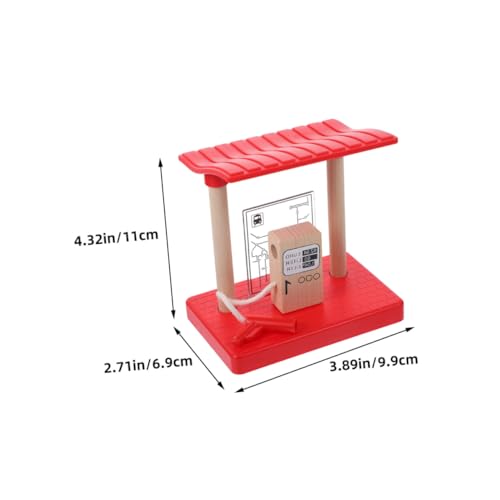 CORHAD 2 Stück Teiliges Holz Eisenbahn Zubehör Gasstation für Interaktives DIY Bahnhofsmodell Kompatibel mit Schienen für Gemeinsames Familienspiel und Erweiterbare Szenarien CORHAD 2 Stück Teiliges Holz Eisenbahn Zubehör Gasstation für Interaktives DIY Bahnhofsmodell Kompatibel mit Schienen für Gemeinsames Familienspiel und Erweiterbare Szenarien von CORHAD