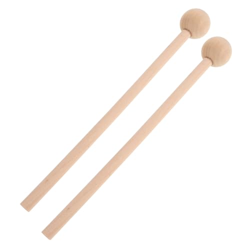 CORHAD 2 Stück Teiliges Holzschlägel Mallets Klare Klangqualität Robustes Holz für Xylophon Glockenspiel Orff Musikinstrument Frühe Musikbildung CORHAD 2 Stück Teiliges Holzschlägel Mallets Klare Klangqualität Robustes Holz für Xylophon Glockenspiel Orff Musikinstrument Frühe Musikbildung von CORHAD
