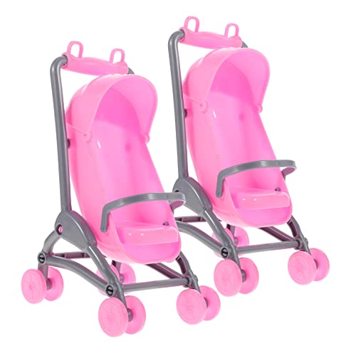 CORHAD 2 Stück Teiliges Puppenwagen Realistische Nachbildung Pädagogisch für Rollenspiele und Kindergeburtstage CORHAD 2 Stück Teiliges Puppenwagen Realistische Nachbildung Pädagogisch für Rollenspiele und Kindergeburtstage von CORHAD