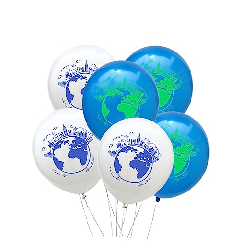 CORHAD 20 Stück 12 Schulballons Durchsichtige Luftballons Dekorative Luftballons Druckballons Transparenter Ballon Deko Luftballons Für Kinder Klassenzimmer Luftballons von CORHAD