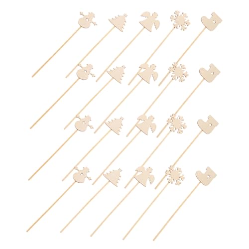 CORHAD 20 Stück Teiliges DIY Zauberstab aus Unbehandeltem Holz Bemalbare Schneeflocken Weihnachtsbaum Feenstäbe Leichte für Basteln Partyzubehör Rollenspiele CORHAD 20 Stück Teiliges DIY Zauberstab aus Unbehandeltem Holz Bemalbare Schneeflocken Weihnachtsbaum Feenstäbe Leichte für Basteln Partyzubehör Rollenspiele von CORHAD