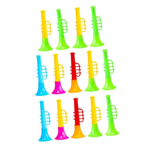 CORHAD 20 Stück Teiliges Mini Trompeten Bunte Kleine Kunststoff Trompeten für Kreatives Musikinstrument Zubehör Fantasie und Spielfreude bei Jungen und Mädchen Zufällige Zufällige Farbe CORHAD 20 Stück Teiliges Mini Trompeten Bunte Kleine Kunststoff Trompeten für Kreatives Musikinstrument Zubehör Fantasie und Spielfreude bei Jungen und Mädchen Zufällige Zufällige Farbe von CORHAD