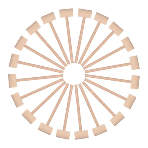CORHAD 25 Stück Teiliges Holzspielzeug Mallets Mini Holzhammer für Natürlichem Holz Robuste Nachhaltige Hämmer für Pädagogische Spiele Bastelprojekte und Rollenspiele CORHAD 25 Stück Teiliges Holzspielzeug Mallets Mini Holzhammer für Natürlichem Holz Robuste Nachhaltige Hämmer für Pädagogische Spiele Bastelprojekte und Rollenspiele von CORHAD