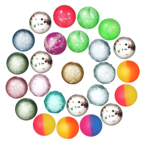 CORHAD 25St Kinderspielzeugball Hüpfbälle Spielzeug hüpfende Ballspielzeuge Bälle hüpfen springball für kinder Bouncy Ball für Kinder Party hüpfende Bälle Partygeschenke für Kinder Gummi von CORHAD