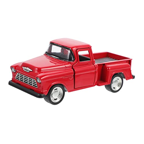 CORHAD 2St Pickup-Truck-Modell blaues Auto RC-Autos für Jungen Kinderspielzeug Kinderautos Kinder bastelset basteln für Kinder Miniatur-Auto-Spielzeug Kinder Miniaturauto Legierung rot von CORHAD