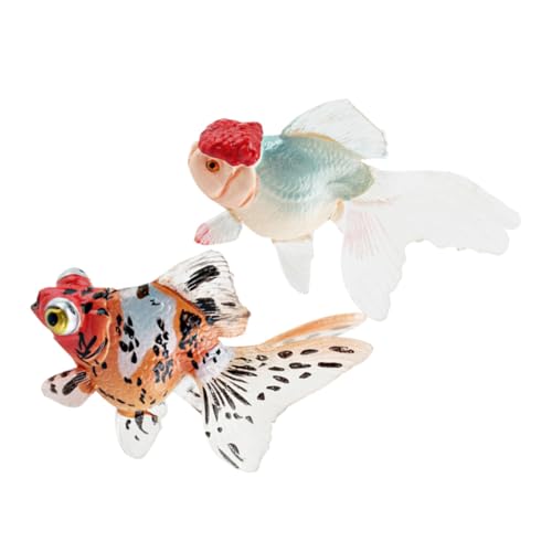 CORHAD 2St künstlicher gefälschtes Fischaquarium Quallenlampe qualle licht Kinder Spielzeug Fische Kunststoff Fisch Spielzeug Fischverzierung Fischmodell- PVC von CORHAD