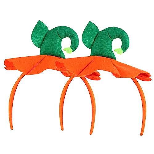 CORHAD 2Pcs Kürbis Halloween Stirnband Hut Haarband für Cosplay Kostüme für Maskerade Halloween Partys Karneval von CORHAD