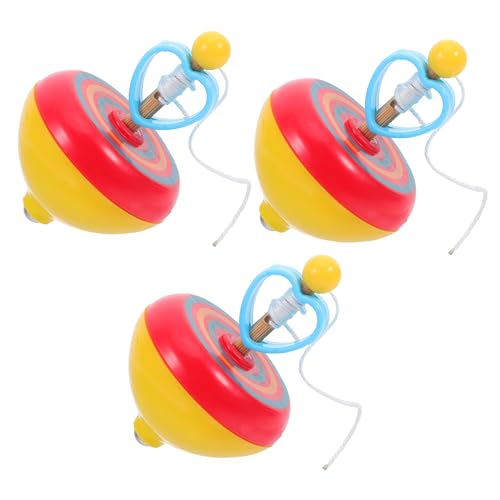 CORHAD 3 Stück Gyro mit Zug Schnur Kreativer und Langlebiger Spielkreis zum Greifen und Drehen Fördert Hand Auge Koordination Buntes für Jungen und Mädchen Ab Jahren CORHAD 3 Stück Gyro mit Zug Schnur Kreativer und Langlebiger Spielkreis zum Greifen und Drehen Fördert Hand Auge Koordination Buntes für Jungen und Mädchen Ab Jahren von CORHAD