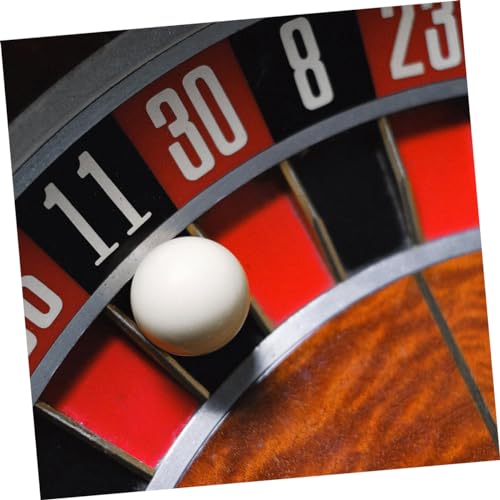 CORHAD 3 Stück Teiliges Roulette Perlen Ersatzspielkugeln aus Langlebigem Resin für Drehbares Präzise Spielkugeln für Authentisches Roulette Spiel Zuhause CORHAD 3 Stück Teiliges Roulette Perlen Ersatzspielkugeln aus Langlebigem Resin für Drehbares Präzise Spielkugeln für Authentisches Roulette Spiel Zuhause von CORHAD