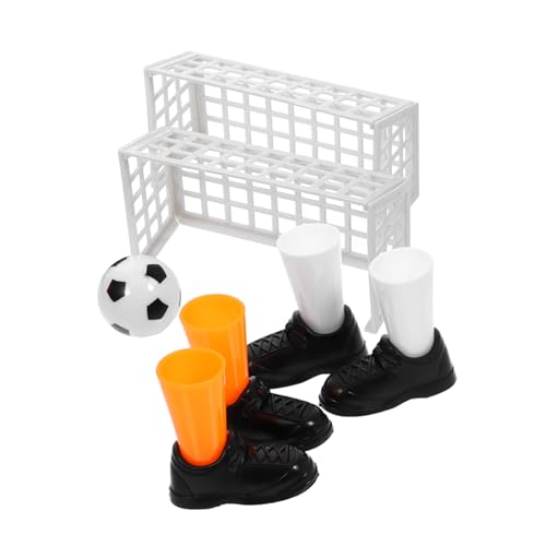 CORHAD 3 Teiliges Finger Fußballspiel Set Desktop Fußballspiel Lustiges Lernspielzeug Mini Fußballspiel Interaktives Sportspielzeug Für Kinder von CORHAD