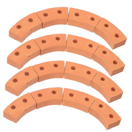 CORHAD 30 Stück Teiliges Miniatur Ziegelsteine Realistische Bauklötze für Sandtisch DIY Mini Haus Modelle Vielseitig für Architektur Villen Gestalten Detailgetreue Simulation CORHAD 30 Stück Teiliges Miniatur Ziegelsteine Realistische Bauklötze für Sandtisch DIY Mini Haus Modelle Vielseitig für Architektur Villen Gestalten Detailgetreue Simulation von CORHAD