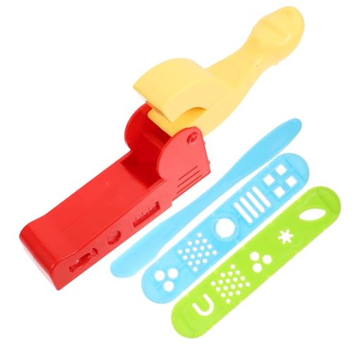 CORHAD 4 STÜCKE Teiliges Knetwerkzeug Set aus Sicherem Kunststoff Buntes DIY Plastilin Stempel und Druckset für Kreative Spiel und Lernaktivitäten zu Hause Kindergarten CORHAD 4 STÜCKE Teiliges Knetwerkzeug Set aus Sicherem Kunststoff Buntes DIY Plastilin Stempel und Druckset für Kreative Spiel und Lernaktivitäten zu Hause Kindergarten von CORHAD