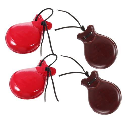 CORHAD 4 Stck Holz Kastagnetten Finger Kastagnetten Musikinstrumente für Mädchen und Jungen Sicher Verarbeitet mit Glatter Oberfläche Pädagogisch Nützlich zur Sinnes Musikförderung CORHAD 4 Stck Holz Kastagnetten Finger Kastagnetten Musikinstrumente für Mädchen und Jungen Sicher Verarbeitet mit Glatter Oberfläche Pädagogisch Nützlich zur Sinnes Musikförderung von CORHAD