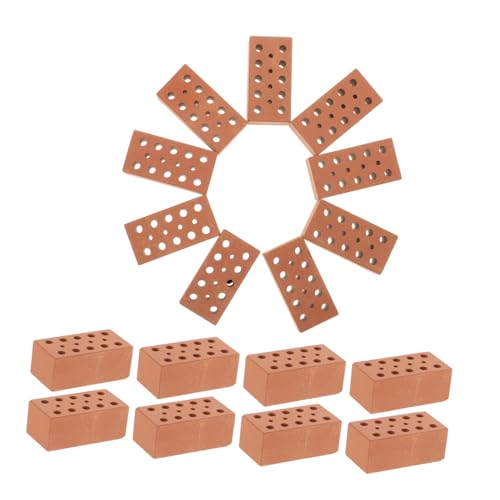 CORHAD 40 Stück Teiliges Mini bausteine für Puppenhaus und Landschaftsbau Langlebige Simulation Ziegelsteine Vielseitig für DIY Modellbau und Kreative Kinderzimmerdekoration CORHAD 40 Stück Teiliges Mini bausteine für Puppenhaus und Landschaftsbau Langlebige Simulation Ziegelsteine Vielseitig für DIY Modellbau und Kreative Kinderzimmerdekoration von CORHAD