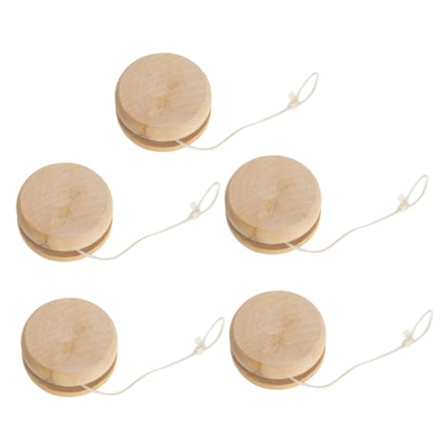 CORHAD 5 Stück Holz Jo Jo Jonglieren Fingerwerfen Outdoor Interessantes Outdoor Spielset Holzspielzeug Hinterhofspielzeug CORHAD 5 Stück Holz Jo Jo Jonglieren Fingerwerfen Outdoor Interessantes Outdoor Spielset Holzspielzeug Hinterhofspielzeug von CORHAD