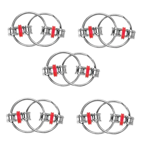 CORHAD Stressabbau Kette Metallisches Fidget Chain Toy Aus Edelstahl Ideales Decompression Chain Toy Für Erwachsene Und Zufällige Farben von CORHAD