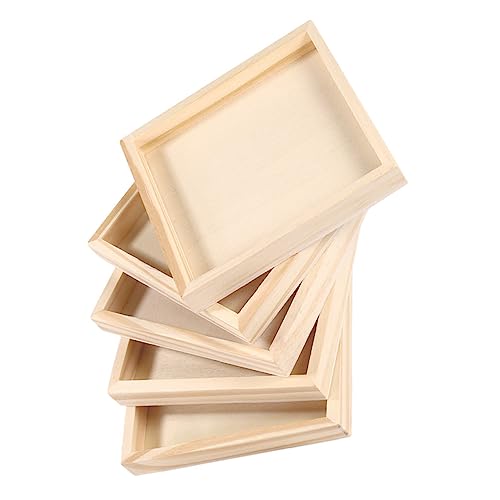 CORHAD 5 Stück Teiliges Holztablett Teilige Puzzle Praktische Aufbewahrung für Bausteine Leicht Wiederverwendbar Ordentliches Stapeln für Spiele und Bastelprojekte CORHAD 5 Stück Teiliges Holztablett Teilige Puzzle Praktische Aufbewahrung für Bausteine Leicht Wiederverwendbar Ordentliches Stapeln für Spiele und Bastelprojekte von CORHAD