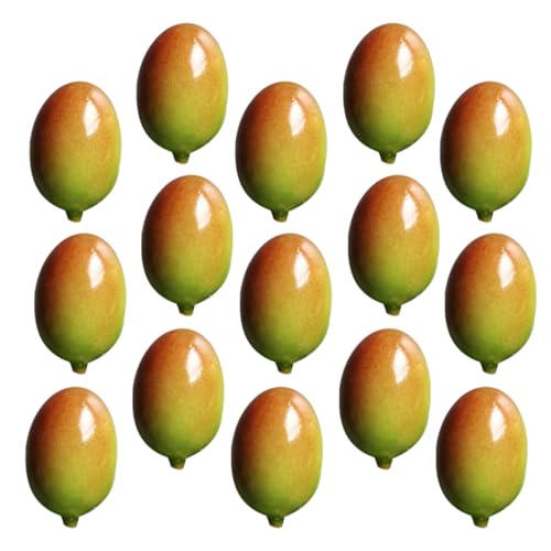 CORHAD 50 Stück Gefälschte Früchte Modell Künstliche Oliven Lebensechte Simulation Oliven Schaum Obst Realistische Gefälschte Mini Olive Künstliche Frucht Simulation Olive von CORHAD