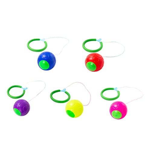 CORHAD 5St Tritt den Ball springendes Ringspielzeug Knöchel-Sprung-Ball-Spielzeug Kinder fitnessgeräte flummies f�r Kinder Sprungspielzeug für Sprunggelenke Springsport Plastik von CORHAD