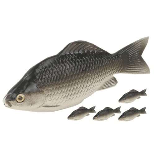 CORHAD 5st Simulation Von Schaumfischen Fisch-skulptur Realistisches Fischmodell Kleine Fischfiguren Kleine Fischdekoration Künstlicher Fisch Aus Schaumstoff Simulationsfischfigur von CORHAD