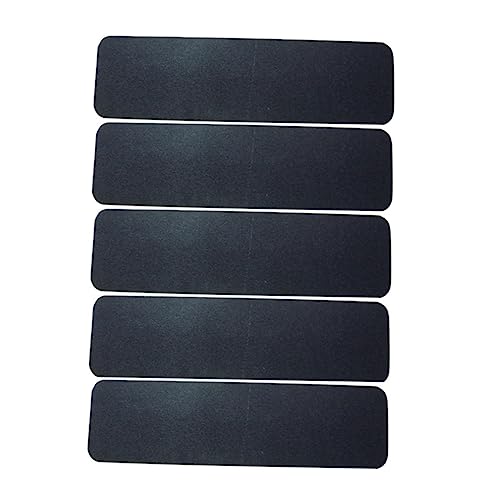 CORHAD 5st Skateboard-schleifpapier Griffbretter Profi-griffbrett Skateboard-Griptape Griptape Für Skateboards Perforiertes Griptape Benutzerdefiniertes Griffband Schmirgel Black von CORHAD