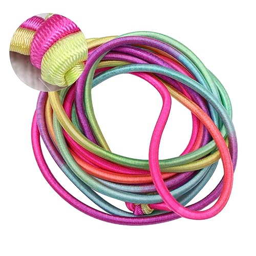 CORHAD 5st Springseil Aus Gummiband Spielzeug Für Draußen Kinder Hüpfen Seilspringen Für Kinder Seilspringen Spiele Kinder Übungsbänder Fitness-springseil Kinder Im Freien Colorful von CORHAD