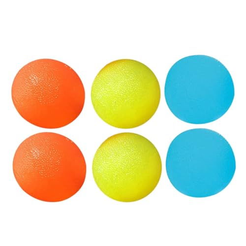 CORHAD 6 Stück Fidget Toy Ball Toys Bälle Reißfeste Bälle Hüpfbälle Langsam Steigende Bälle von CORHAD