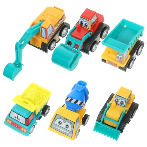 CORHAD 6 Stück Mini Rückziehauto Spielzeug Für Kinder Buntes Auto Set Mit Verschiedenen Designs Perfektes Spielzeug Für Die Autobahn Und Kreative Spielstunden Geeignet Für Jungen Und von CORHAD